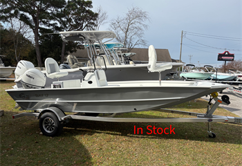 2026 G3 Bay 17 Sharkskin Gray Boat